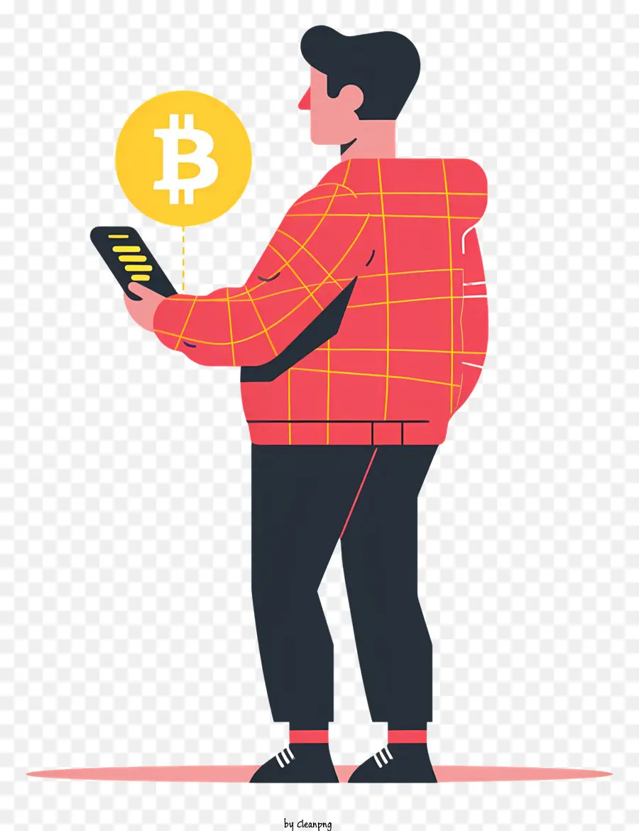 Bitcoin，Homem PNG