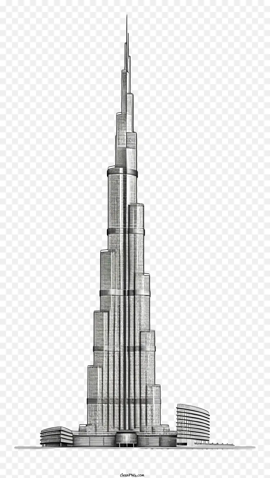 O Burj Khalifa，Dubai PNG