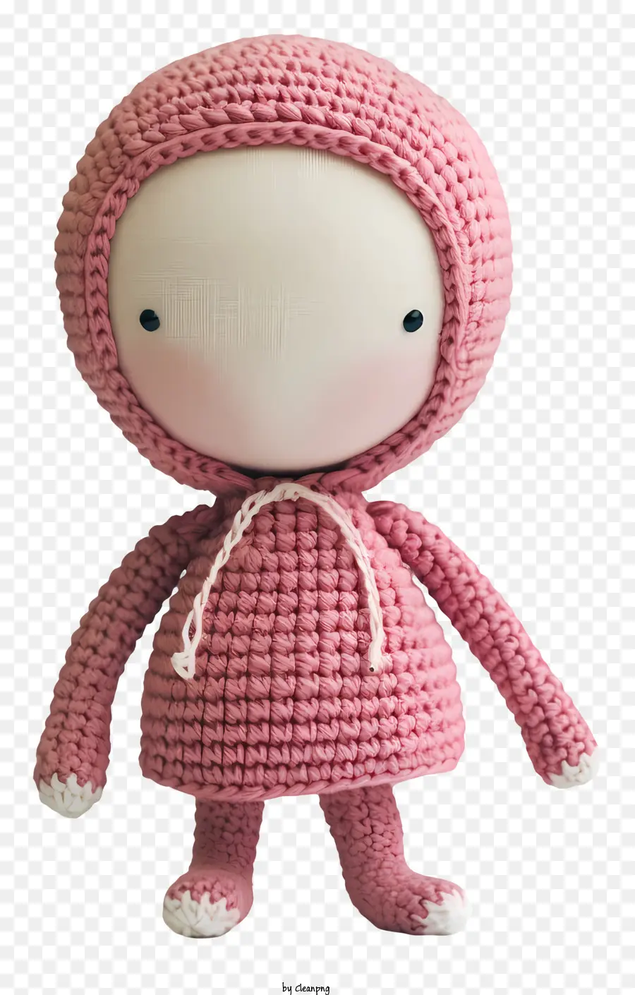 Amigurumi Dol，Boneca De Malha Rosa PNG