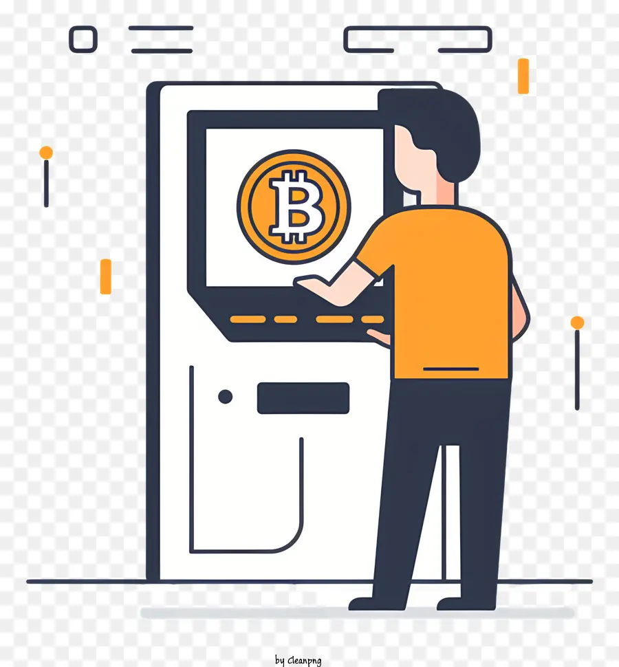 Bitcoin，Máquina De Caça Níqueis De Moedas PNG