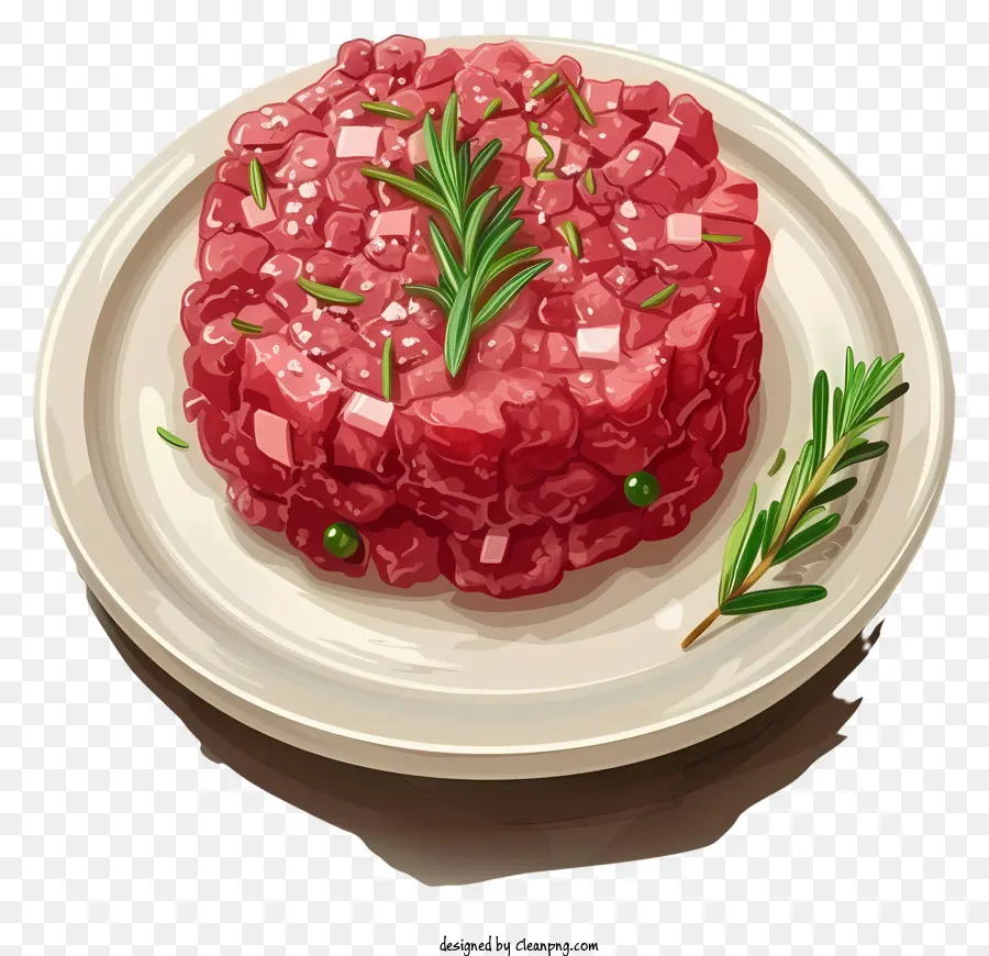 Steak Tartare，Beef PNG