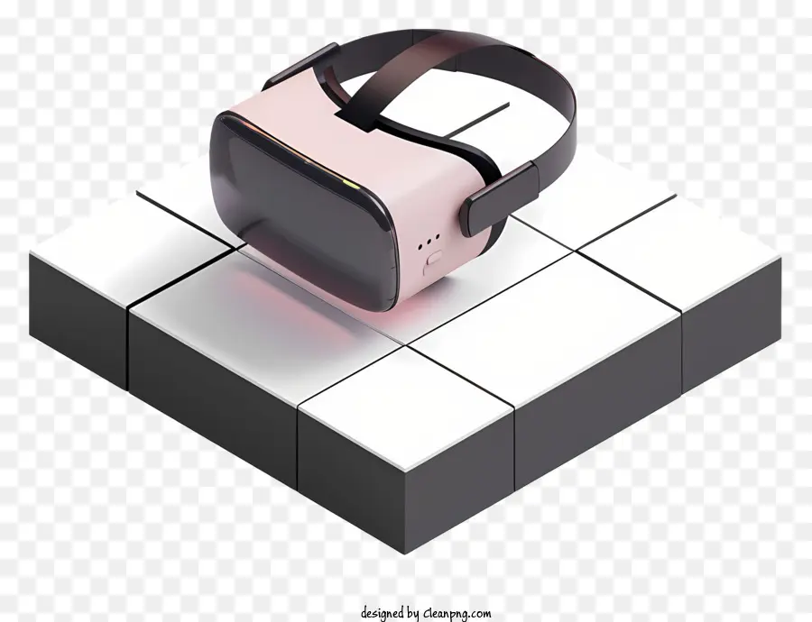 Fone De Ouvido Vr，Fone De Ouvido De Realidade Virtual Rosa PNG