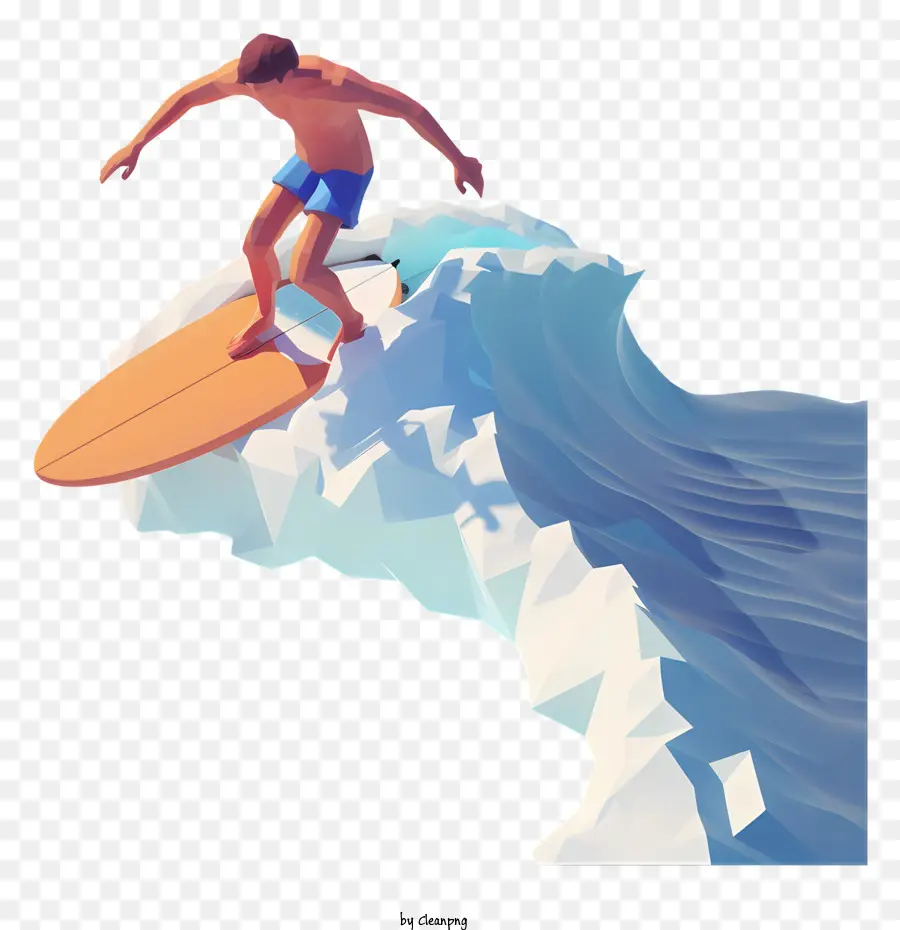 Surfista，Piando De Onda PNG