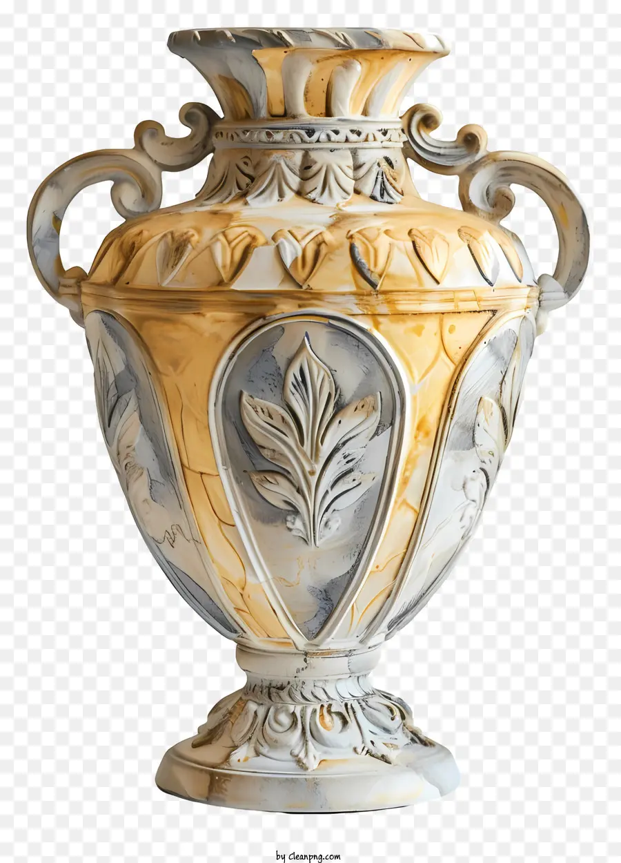 Vaso Romano，Grande Vaso Ornamentado PNG