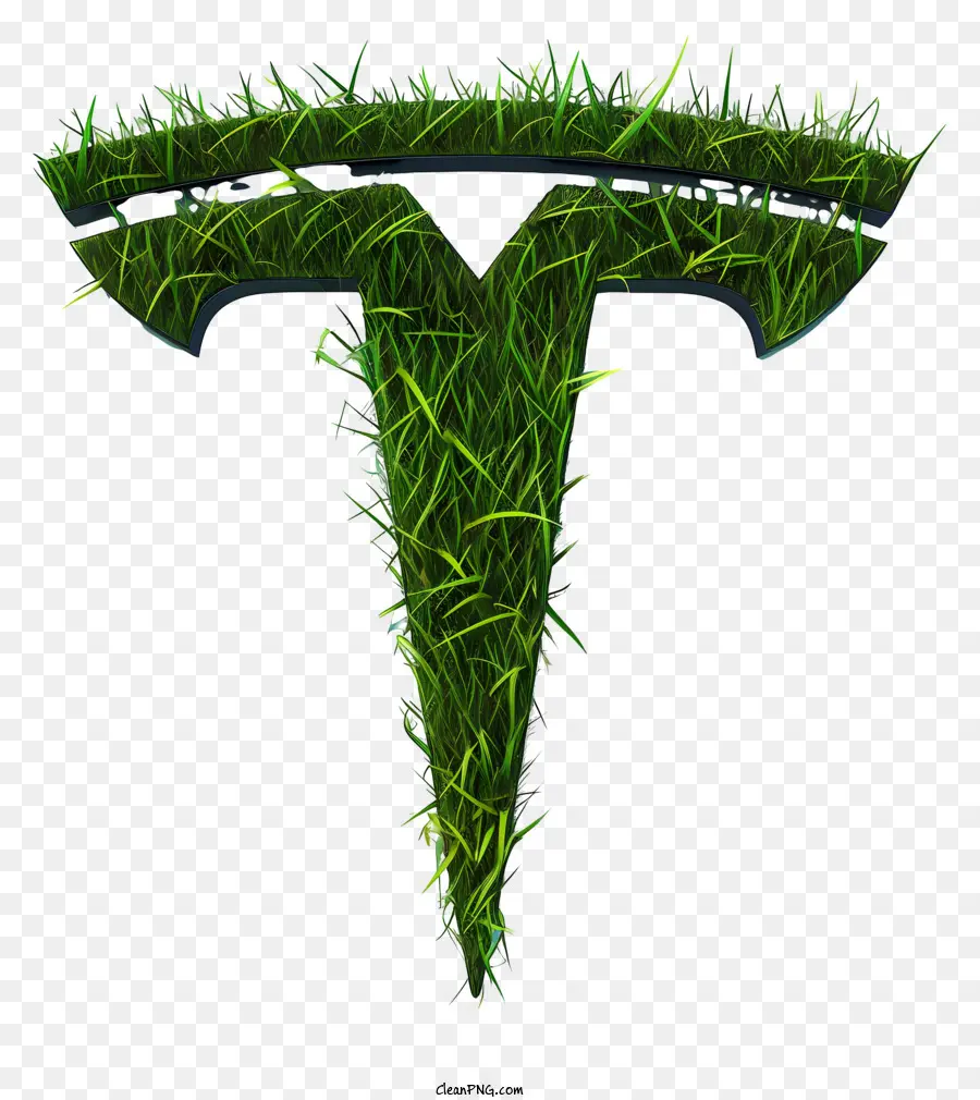 Eu Terminei Por Causa De，Logotipo Verde Tesla PNG