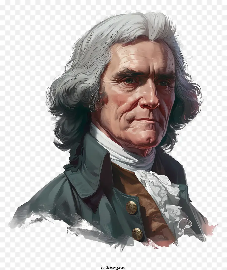 Thomas Jefferson，Pintura PNG