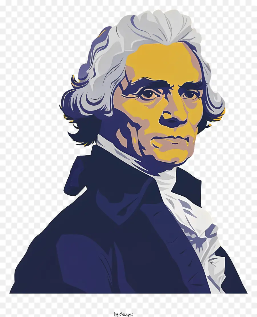 Thomas Jefferson，Pessoa De Terno E Gravata PNG