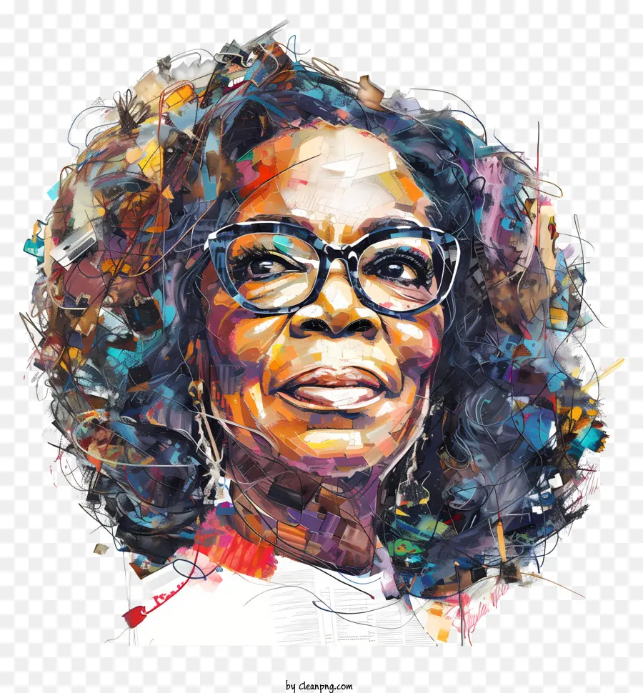 Oprah Winfrey，Retrato De Mulher PNG