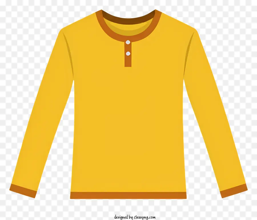 Pano，Camisa Amarela PNG