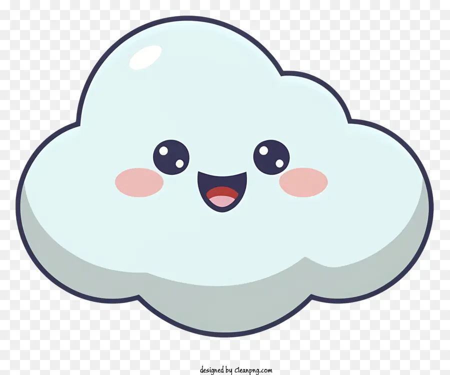 Nuvem，Cloud Feliz PNG