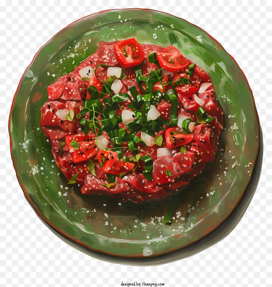 Steak Tartare，Carne PNG