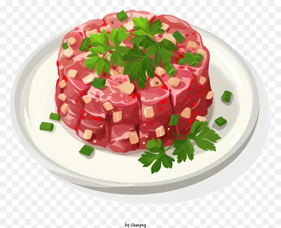 Steak Tartare，Prato PNG