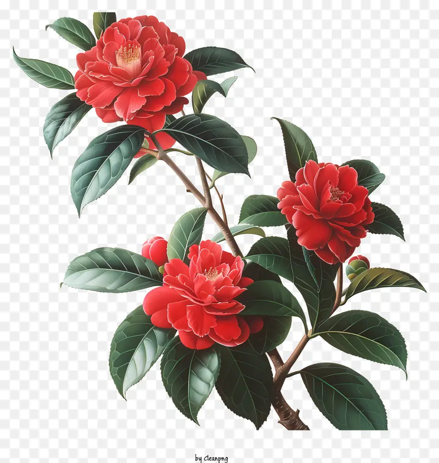 Flores Da Primavera，Flores Vermelhas PNG