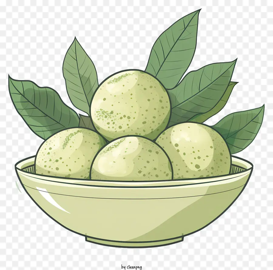 Laddu，Bolas Verdes PNG