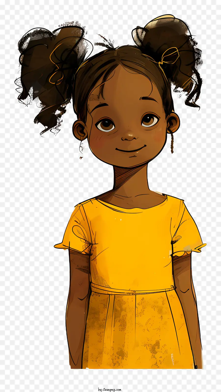 Little Girl，Jovem Negra PNG
