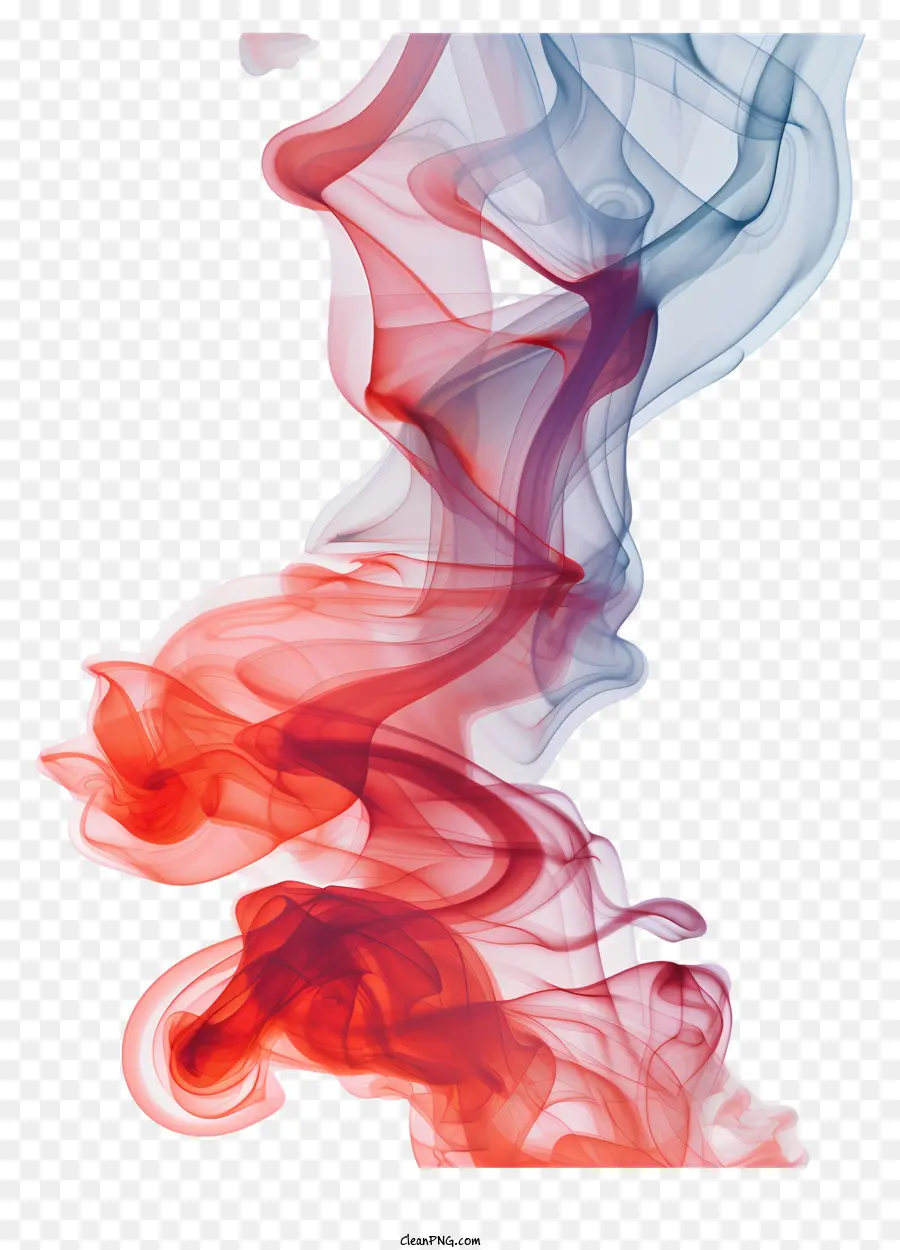 Fumaça Vermelha，A Arte Abstrata PNG