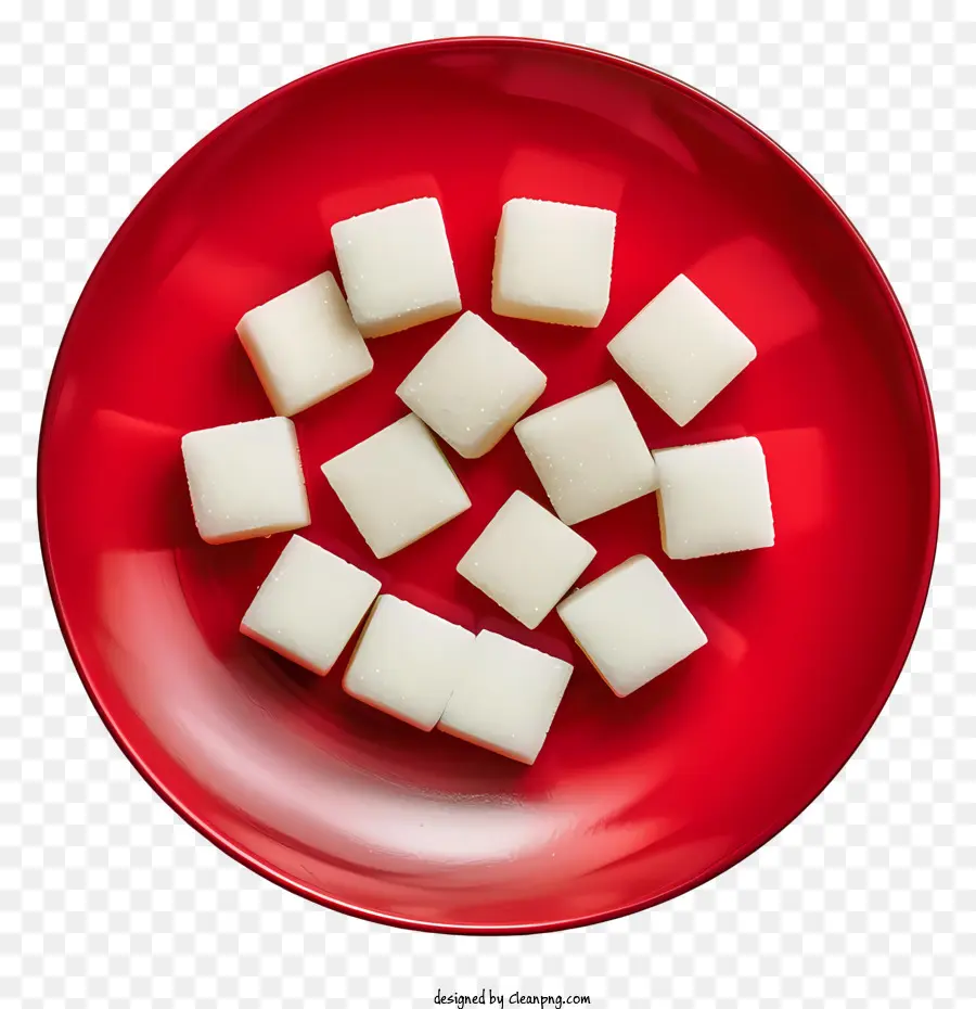 Cubos De Açúcar，Chapa Vermelha PNG