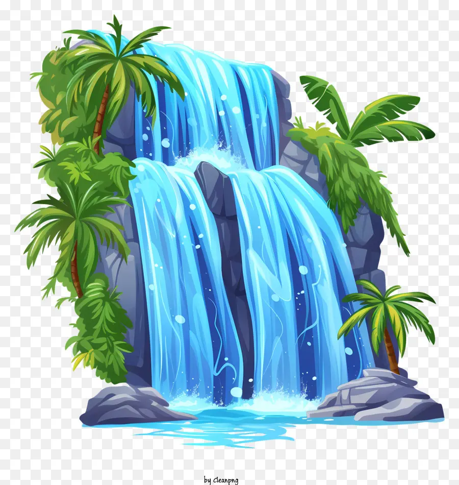 Cachoeira，Floresta Tropical PNG