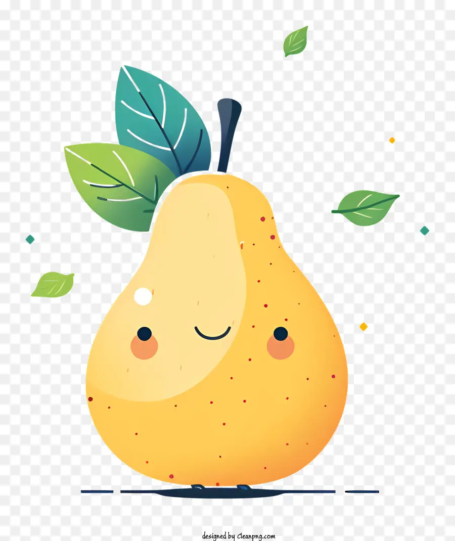 Pera Dos Desenhos Animados，Pear De Desenho Animado Fofo PNG