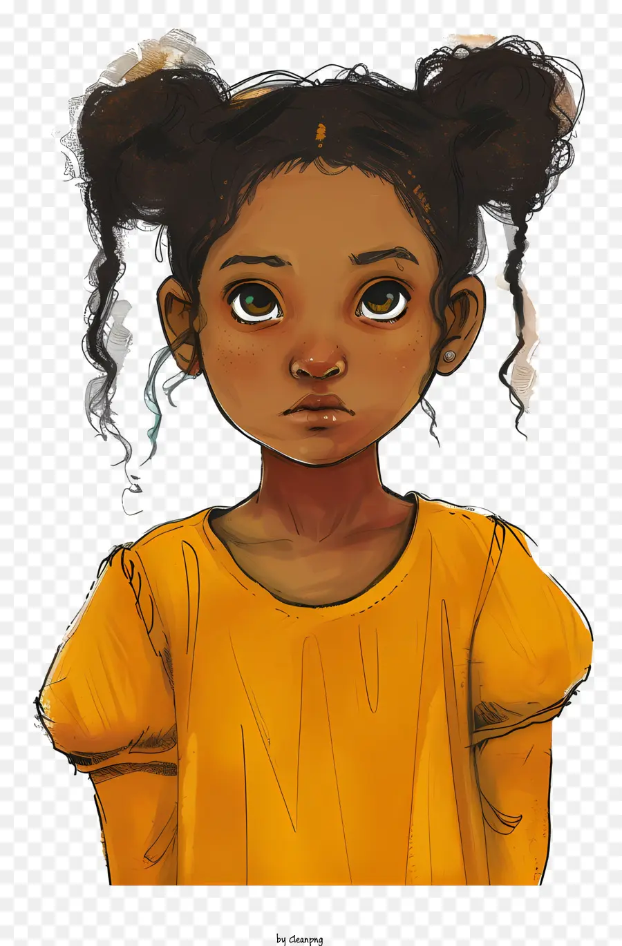 Little Girl，Menina Negra PNG