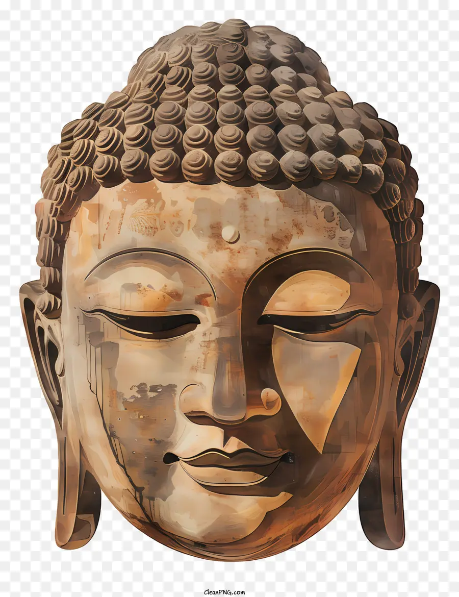 Budista，Estátua De Buda PNG
