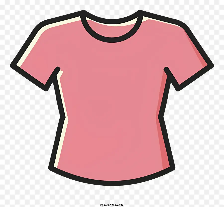 Vestuário，Cor De Rosa Tshirt PNG