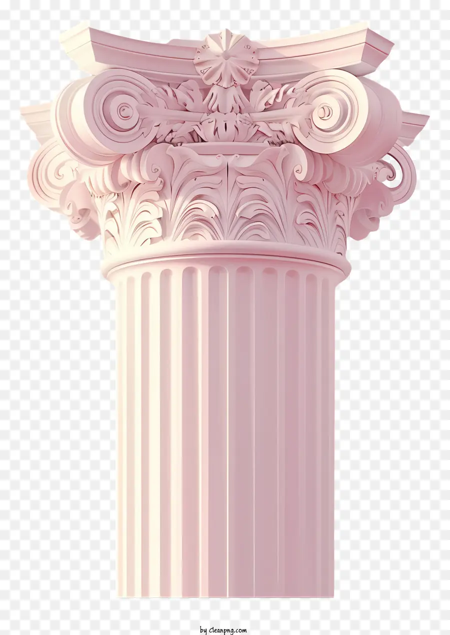 Coluna Antiga Da Grécia，Coluna Rosa PNG