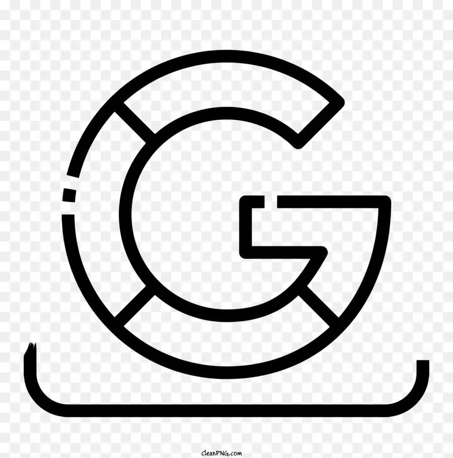 Logotipo Do Google，Black Background PNG