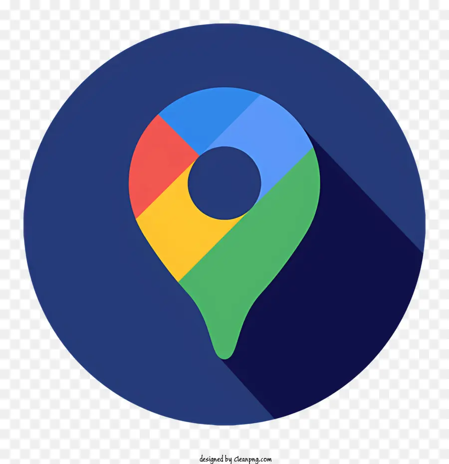 O Google Maps Logótipo，Forma Circular PNG