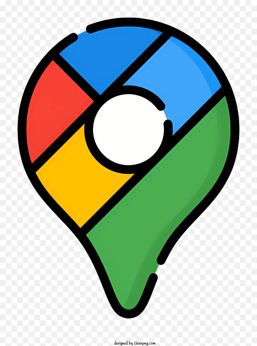 O Google Maps Logótipo，Mapa Pin PNG