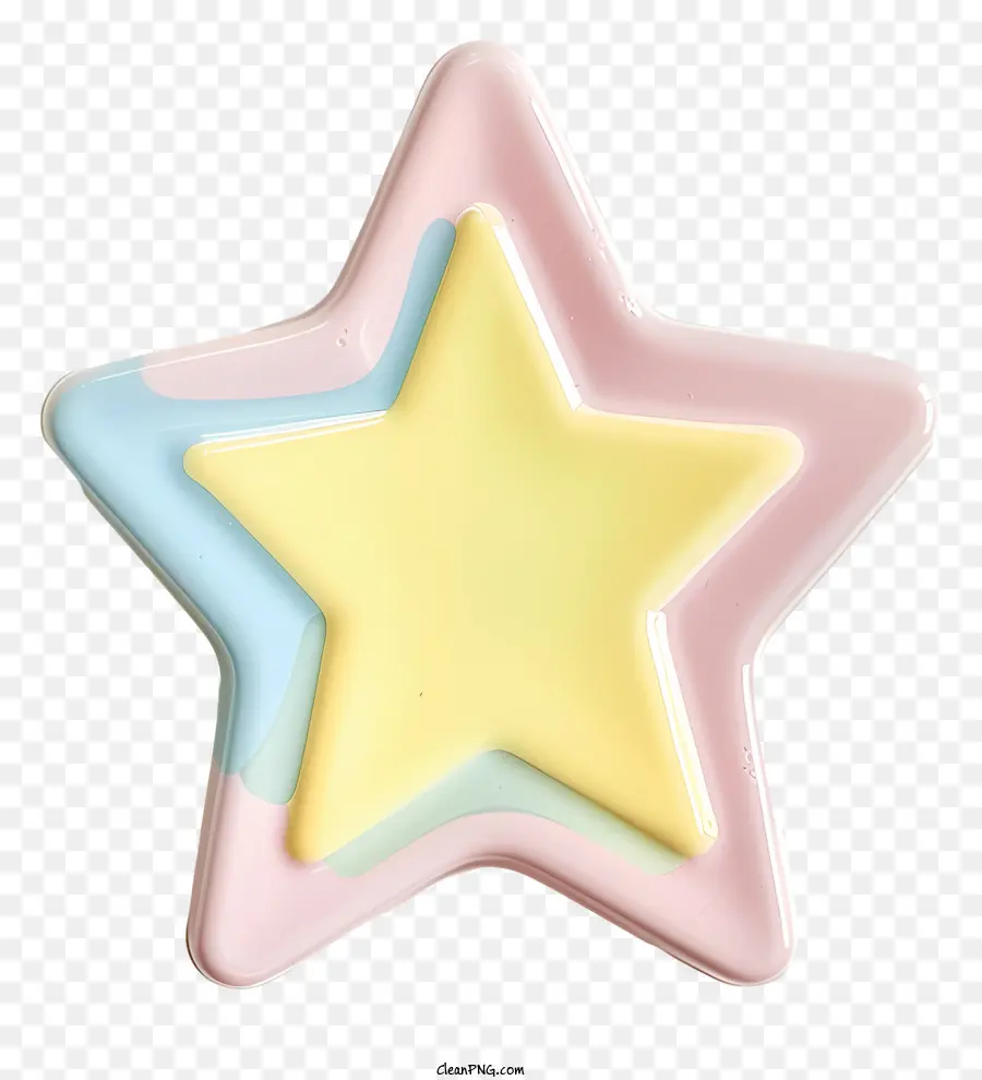 Estrela，Estrela Amarela Brilhante PNG
