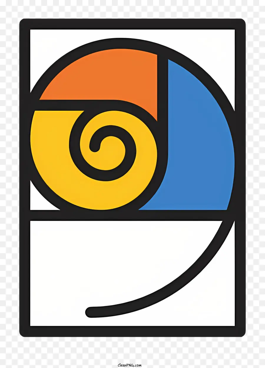 Razão áurea，Símbolo Espiral PNG