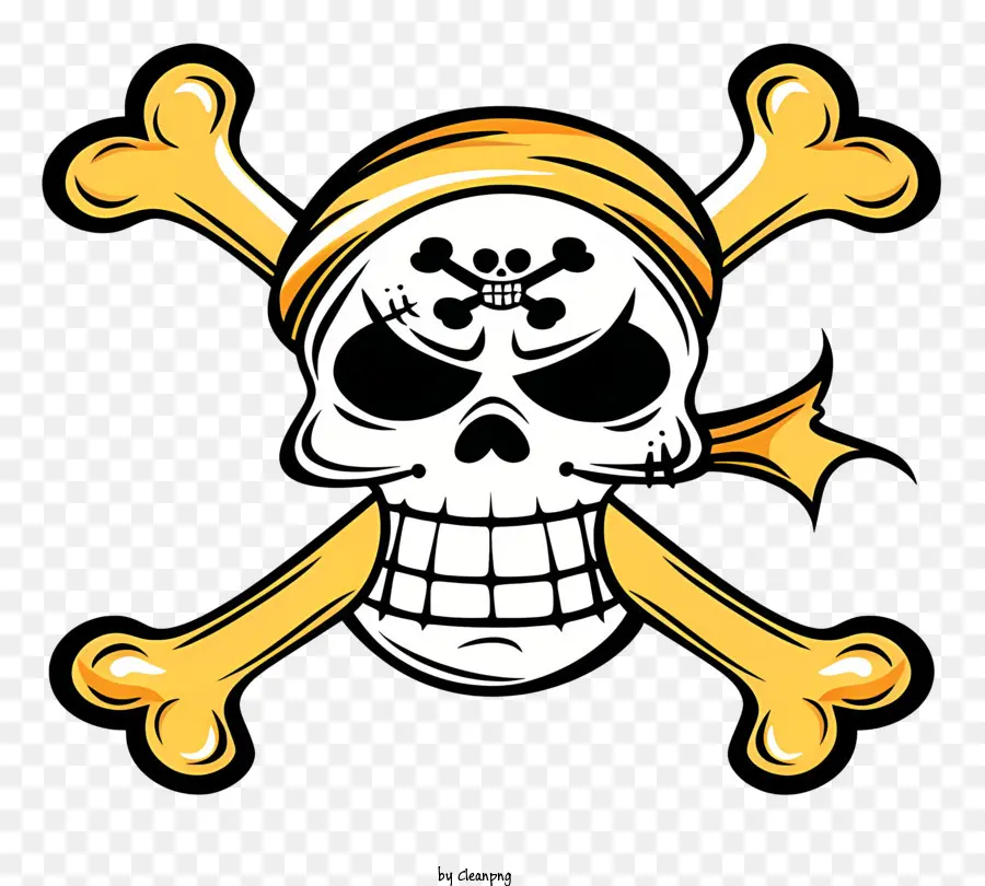 One Piece Jolly Roger，Pirata PNG