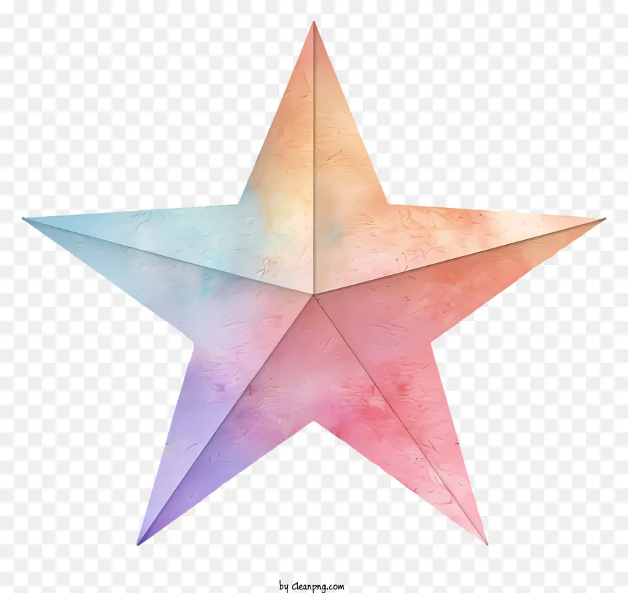 Estrela，Estrela Colorida PNG