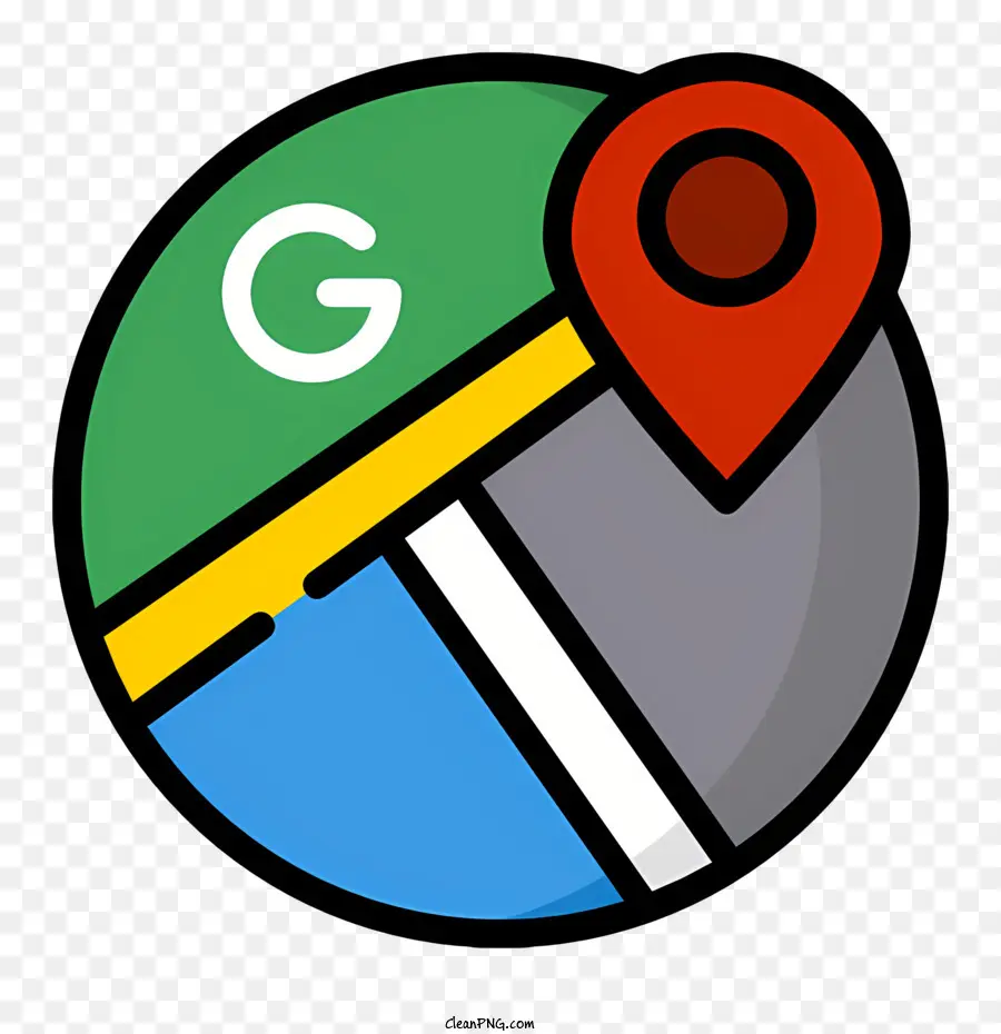 O Google Maps Logótipo，Marcador De Mapa PNG