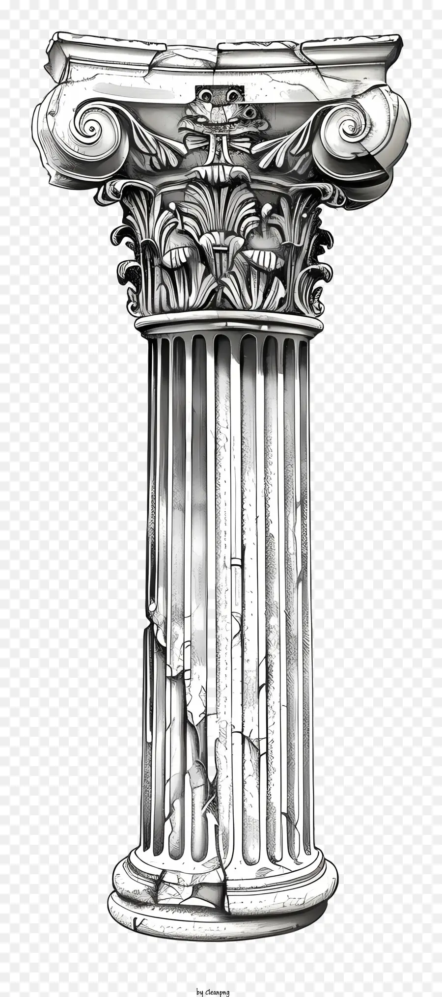 Coluna Antiga Da Grécia，Arquitetura Grega Clássica PNG