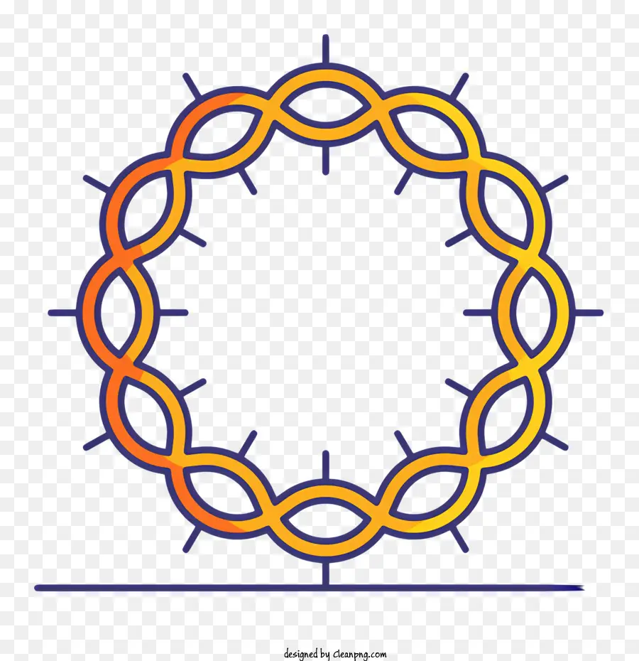 A Coroa De Espinhos，Logo Design PNG