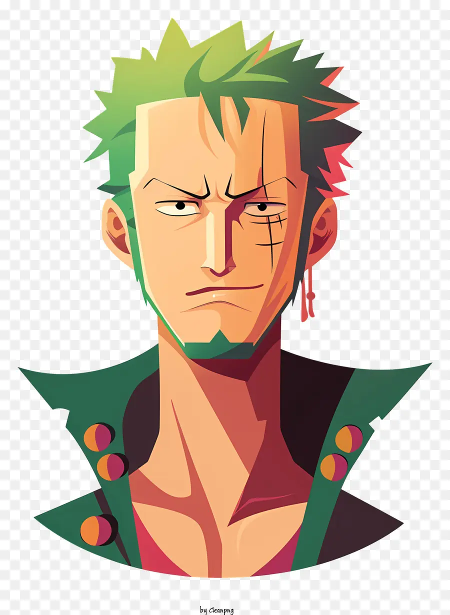 Uma Peça Roronoa Zoro，Anime PNG