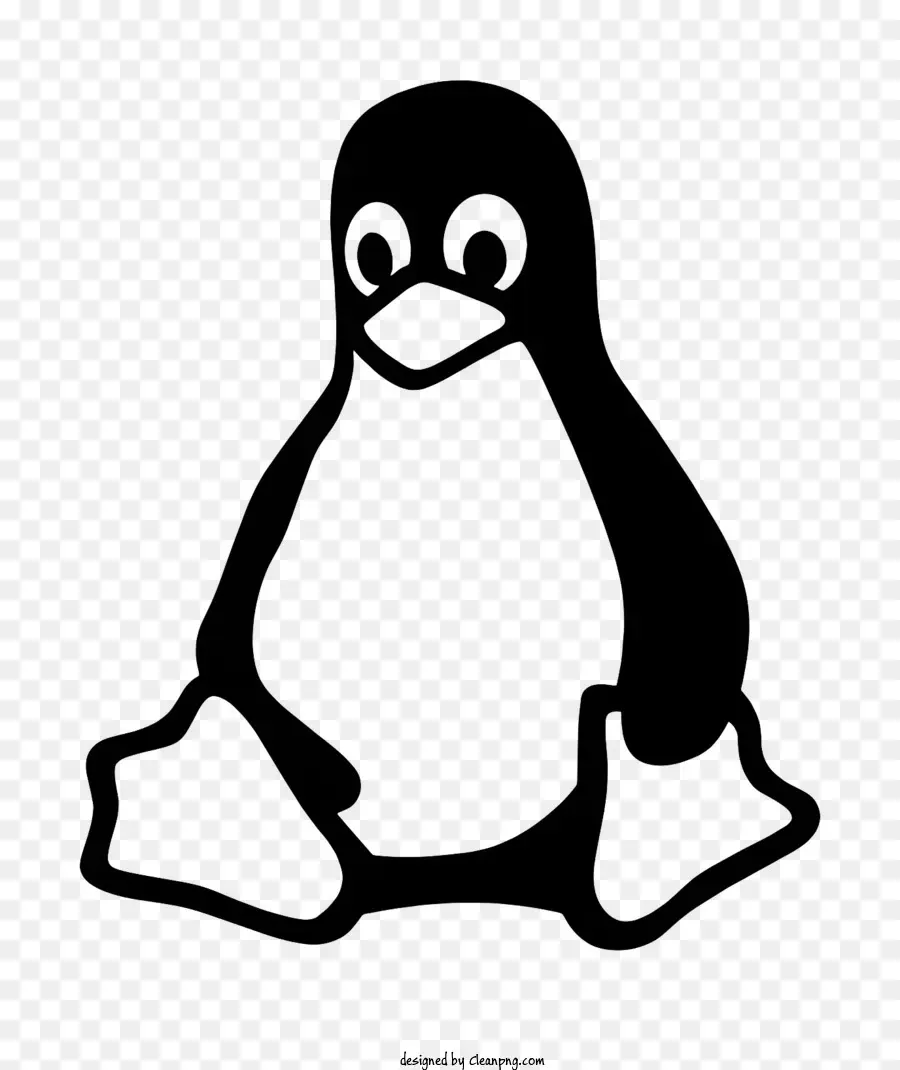 Linux Logotipo，Penguin PNG