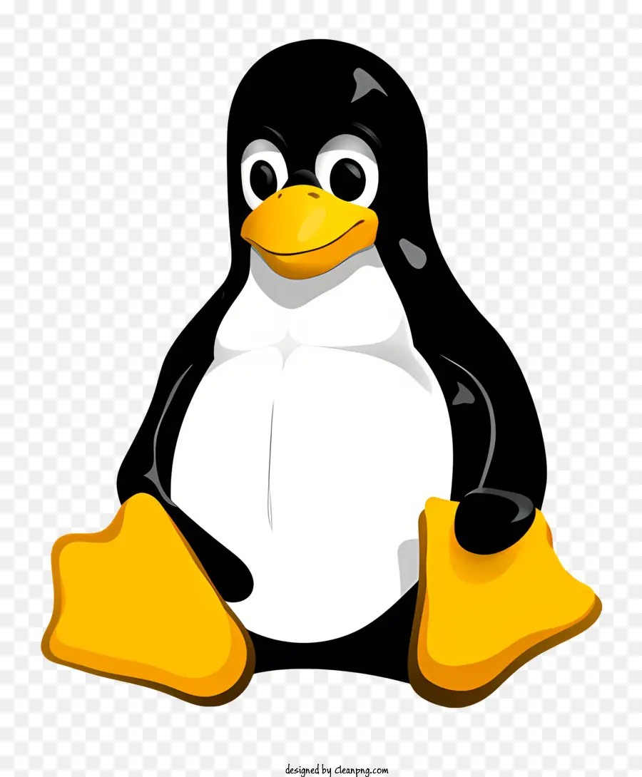 Linux Logotipo，Penguin PNG