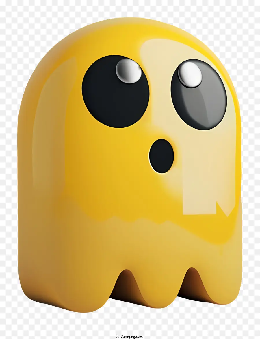 Pacman Fantasma，Amarelo Fantasma PNG