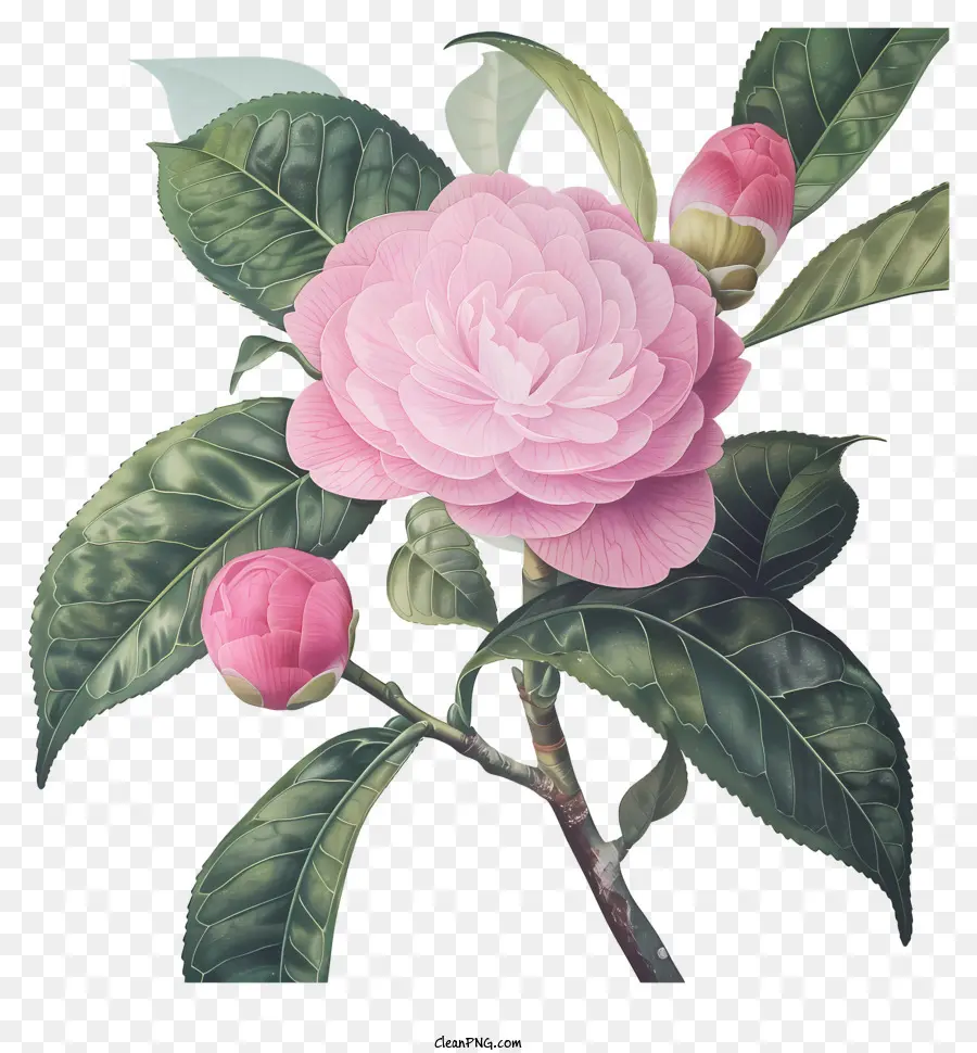 Flores Da Primavera，Rosa Cor De Rosa PNG