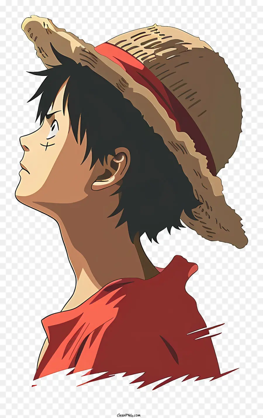 Luffy De One Piece，Forte PNG