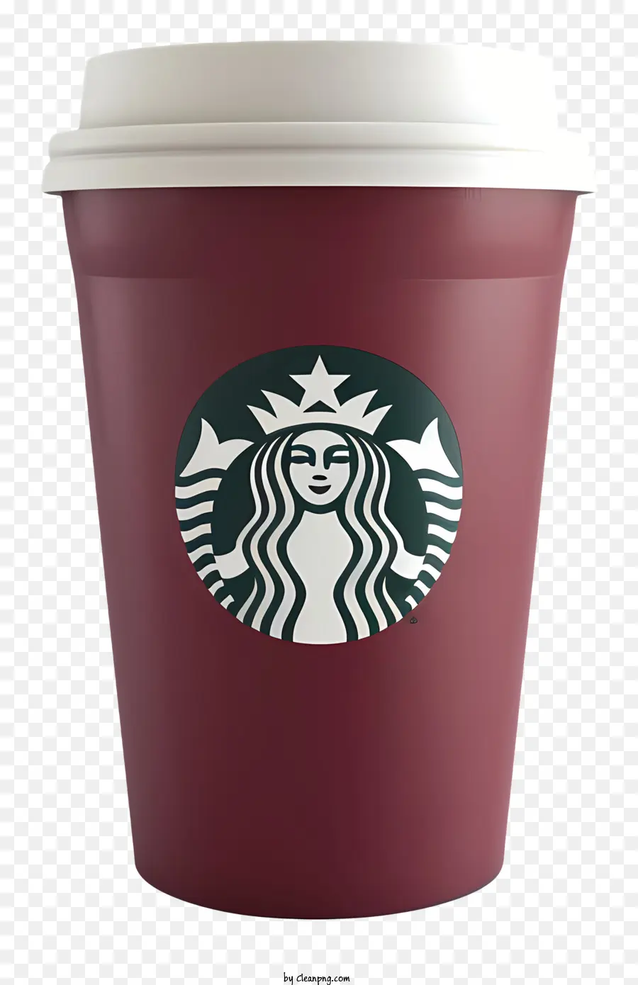 Copo De Café Da Starbucks，Copo De Plástico Vermelho PNG