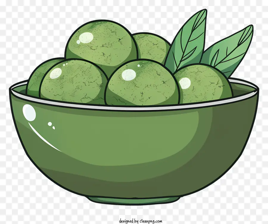 Laddu，Bolas Verdes PNG