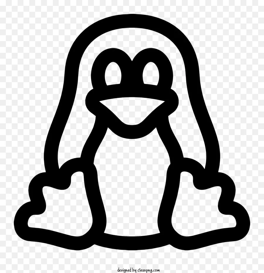 Linux Logotipo，Personagem De Desenho Animado PNG