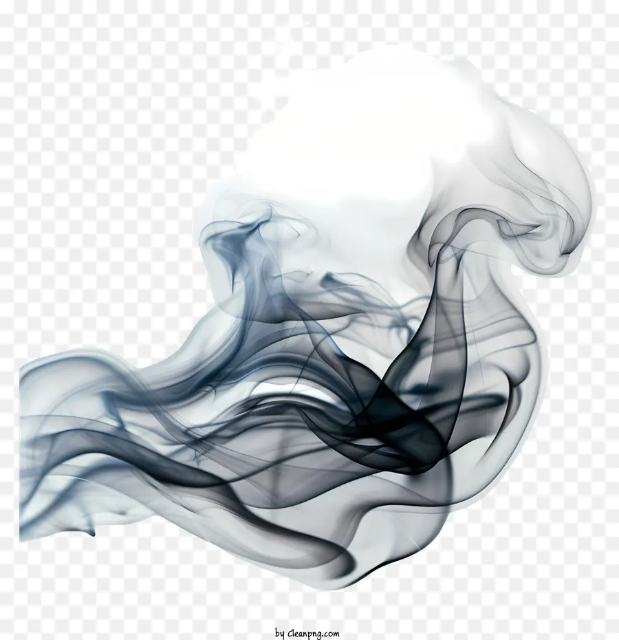 Fumaça Preta，Pintura Abstrata PNG