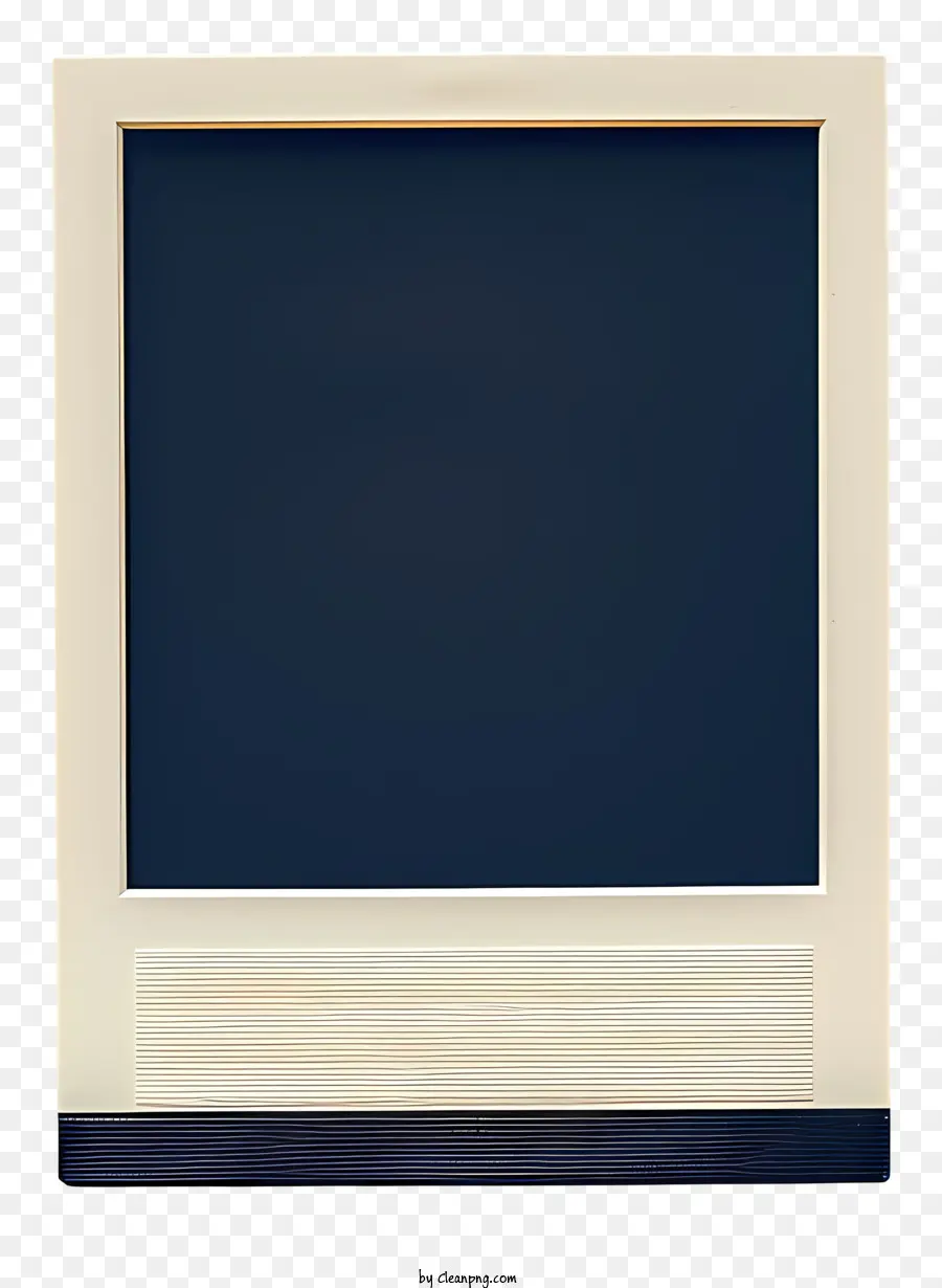 Moldura Polaroide，Monitor De Computador Antigo PNG