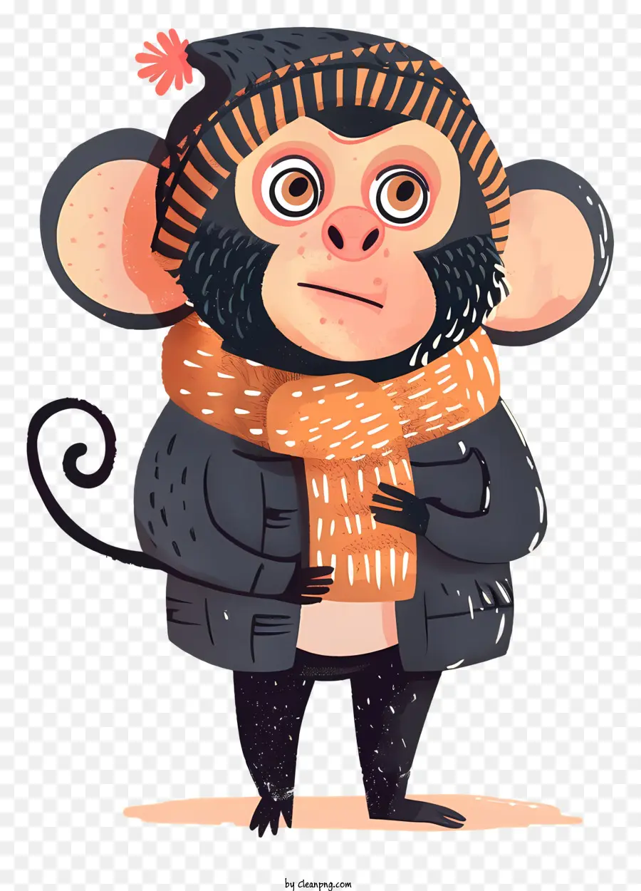 Macaco Bonito，Macaco Triste PNG