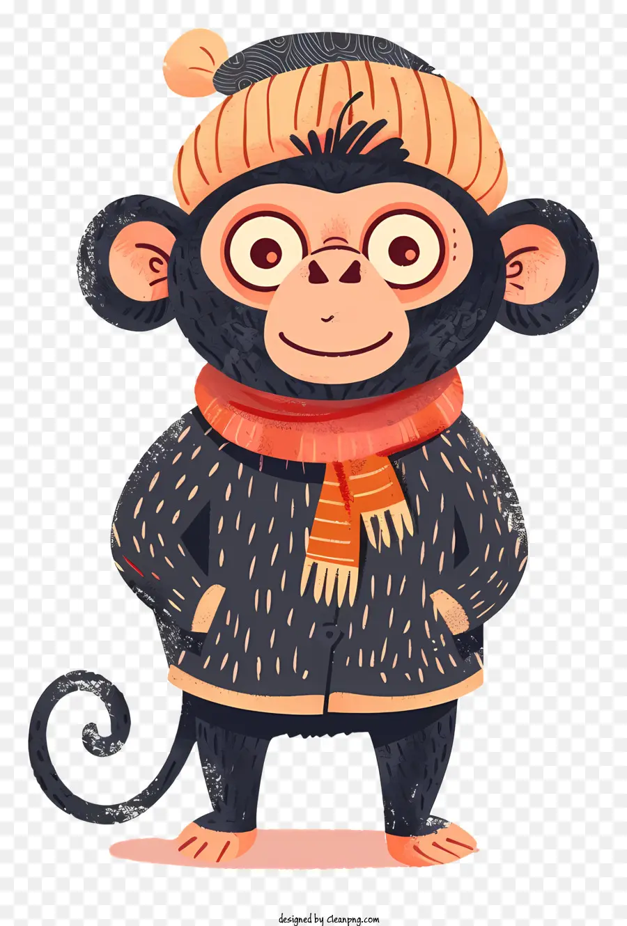 Macaco Bonito，Cartoon Macaco PNG